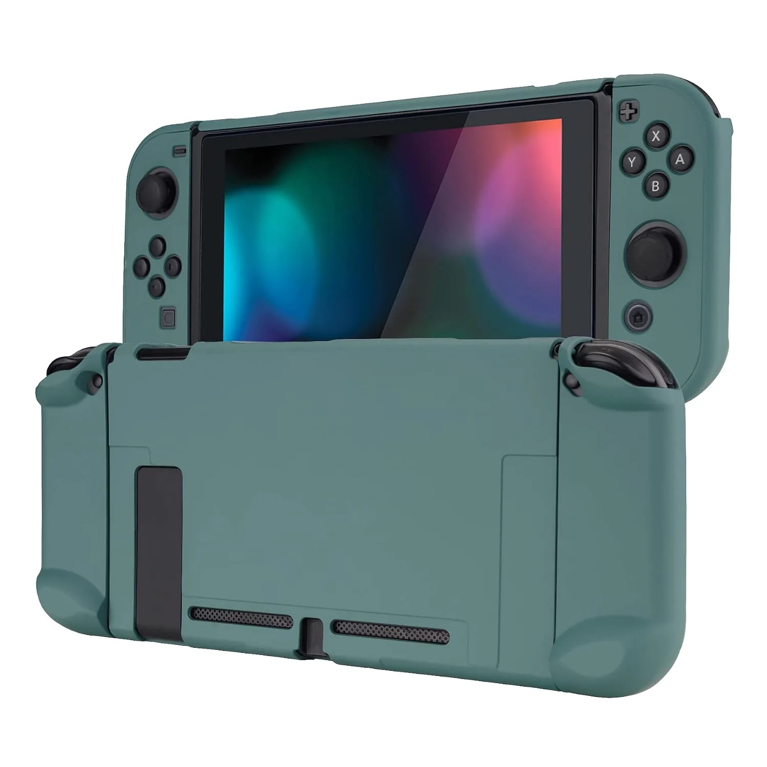 Funda Protectora Extremerate PlayVital para Nintendo Switch Hunter Green