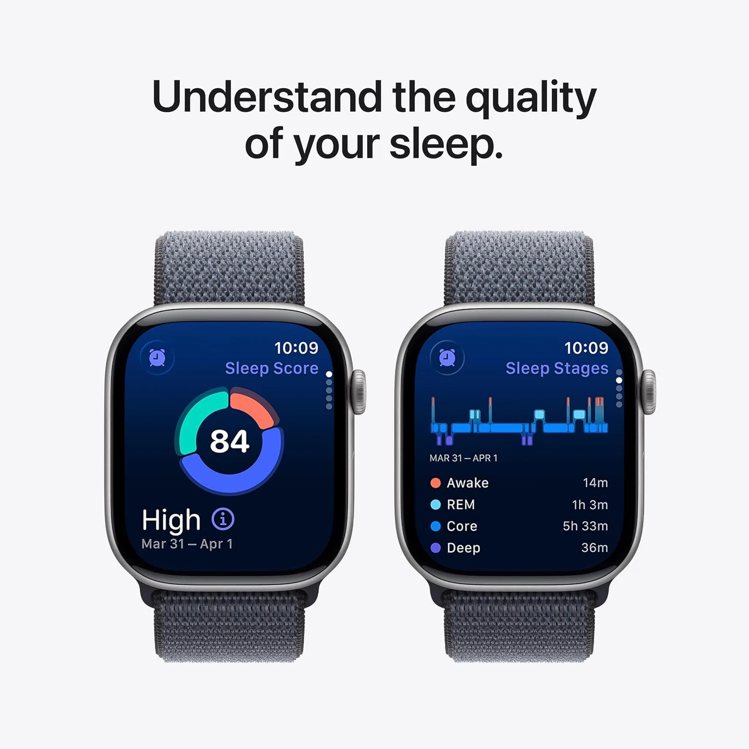 Apple Watch Series 11 [GPS 46mm] Smartwatch with Rose Gold Aluminum Case with Light Blush Sport Band - M/L. Sleep Score, Fitness Tracker, Health Monitoring, Always-On Display, Water Resistant