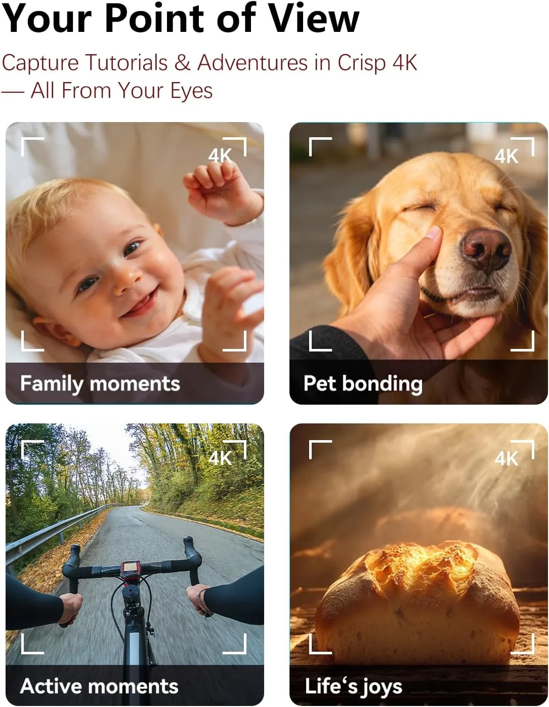 AI Smart Glasses with 8MP Camera, 4K Video and 139-Language Translation