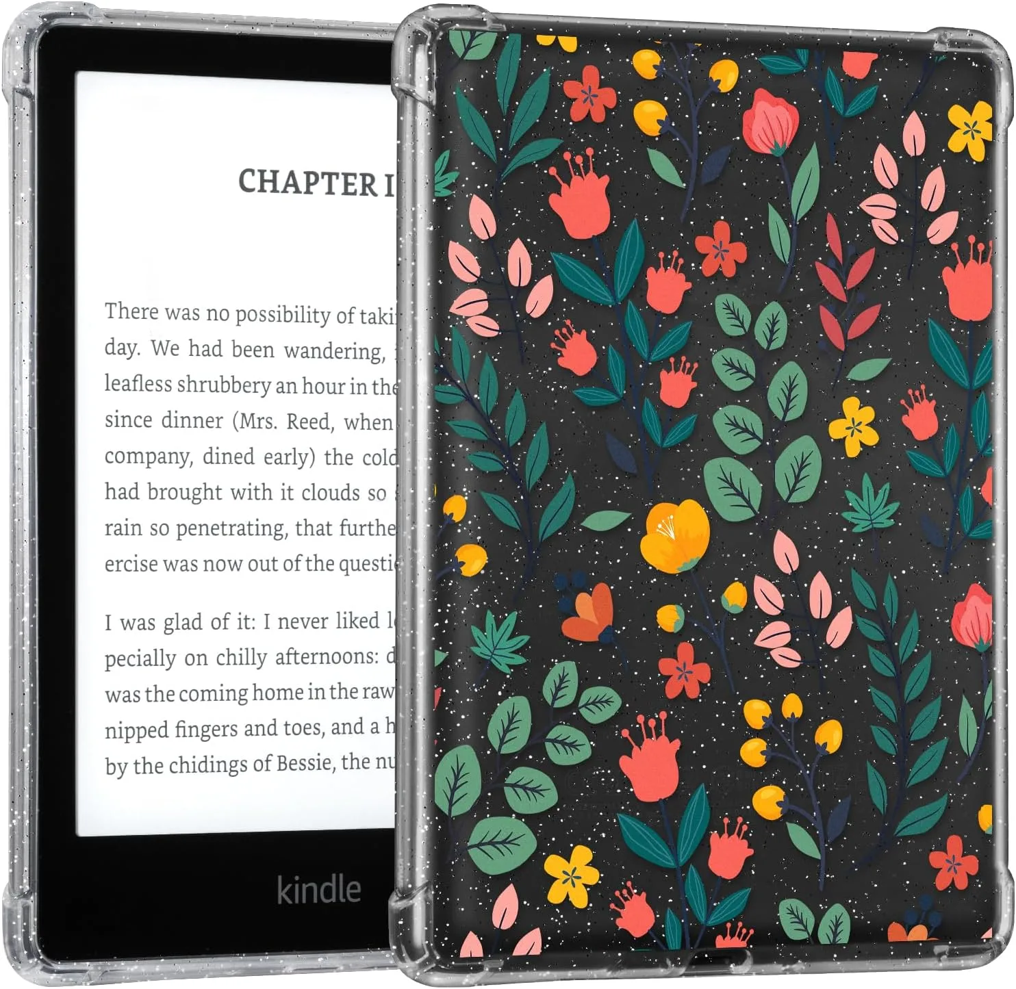 CoBak 6" Clear Case not for iPad (A08272912),Floral