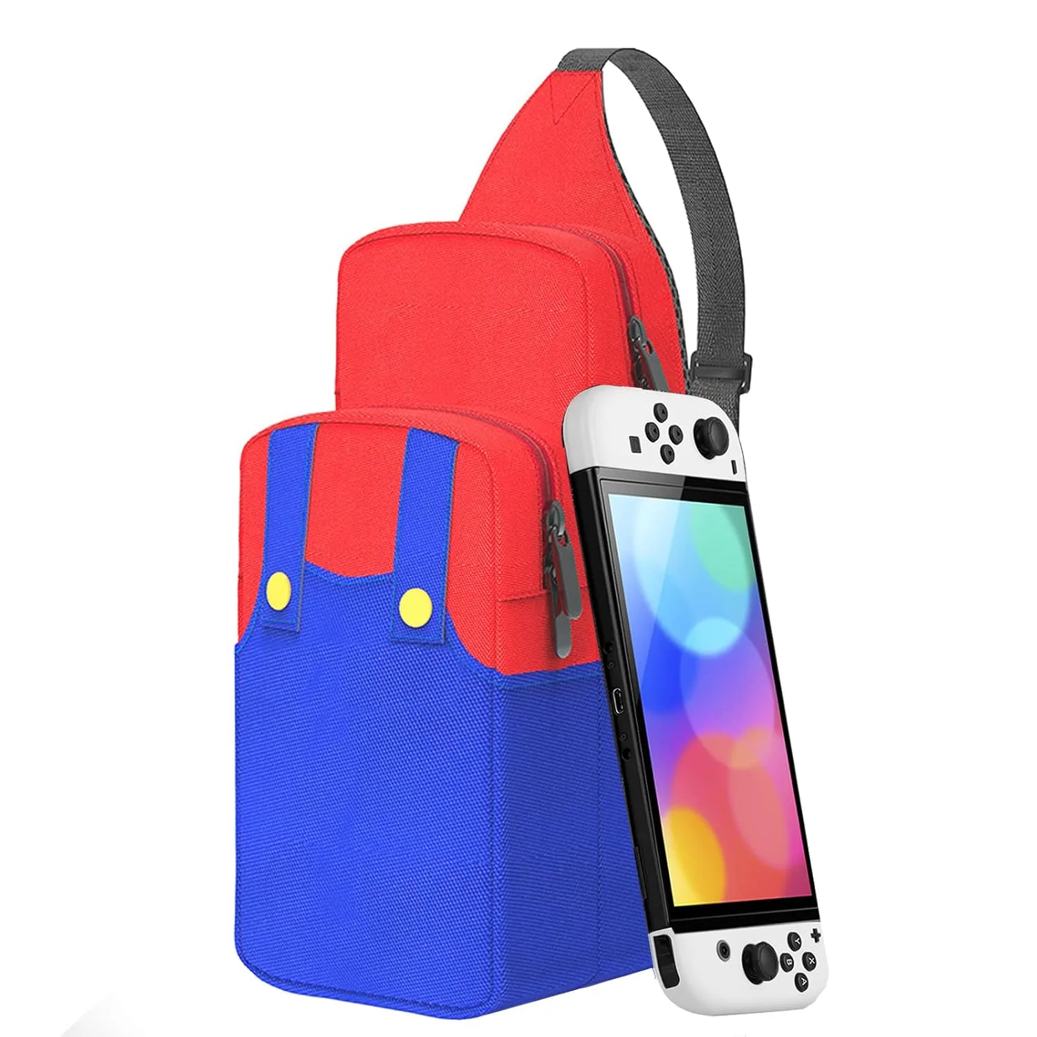Bolso de viaje Vadaxx para Nintendo Switch/2/Lite/OLED impermeable pequeño