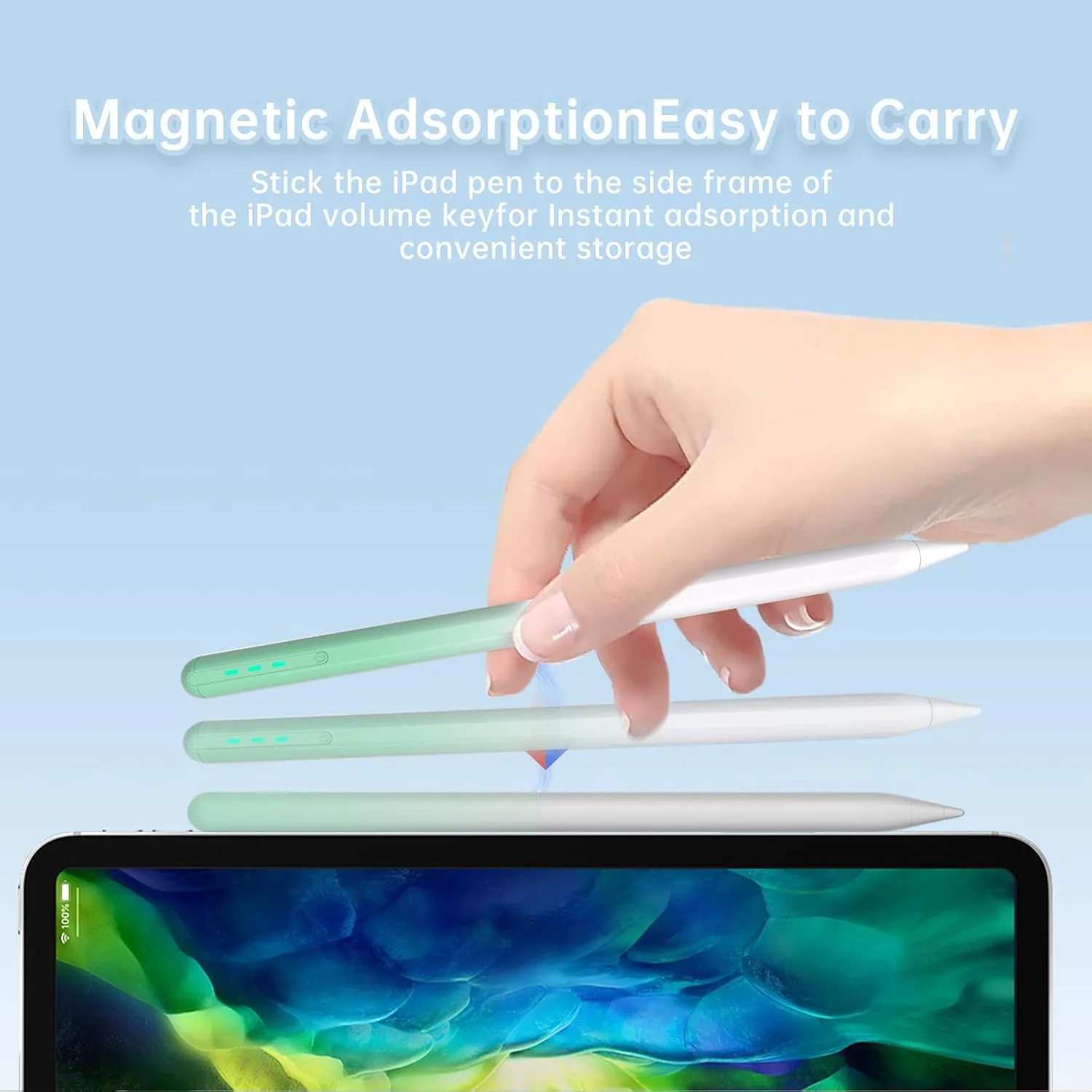 iPad Apple Pencil 9th&10th Generation, Stylus Pen for