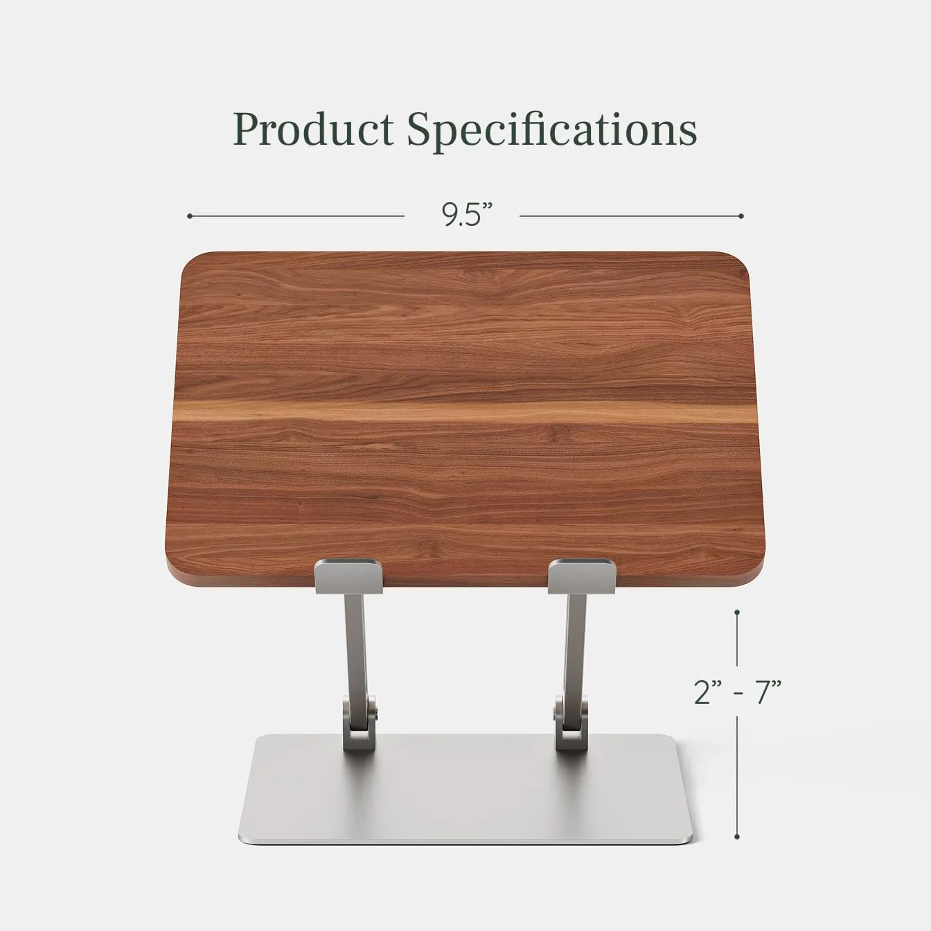 Branch Adjustable Laptop Stand, Portable Wooden Laptop Riser