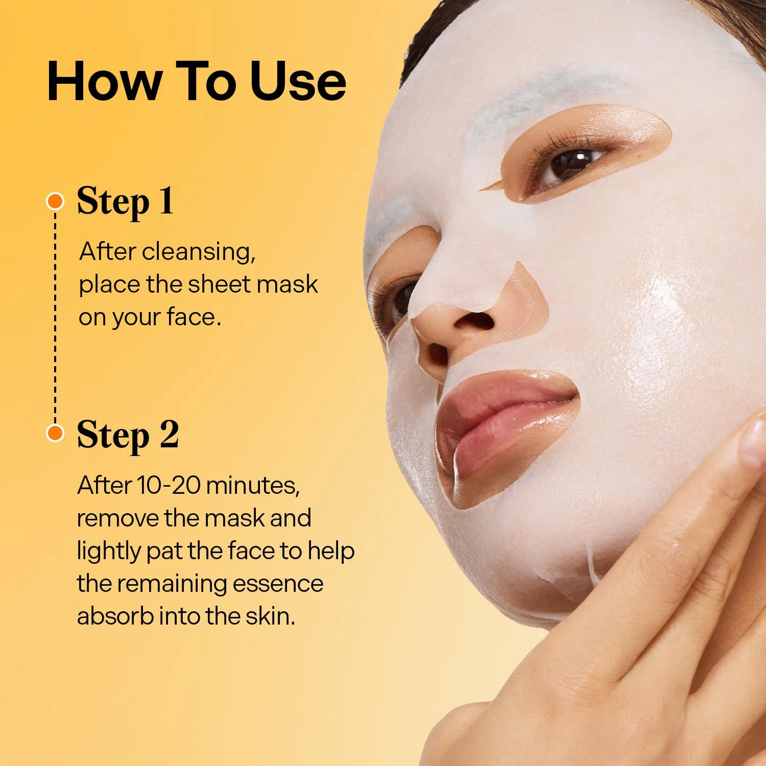 Torriden CELLMAZING Vita C Facial Mask (10 Sheets) | 5D Vitamin C, Niacinamide | Glow Boosting & Skin Tone Evening | For Dull & Tired Skin | Vegan | Korean Skincare | Facial Mask