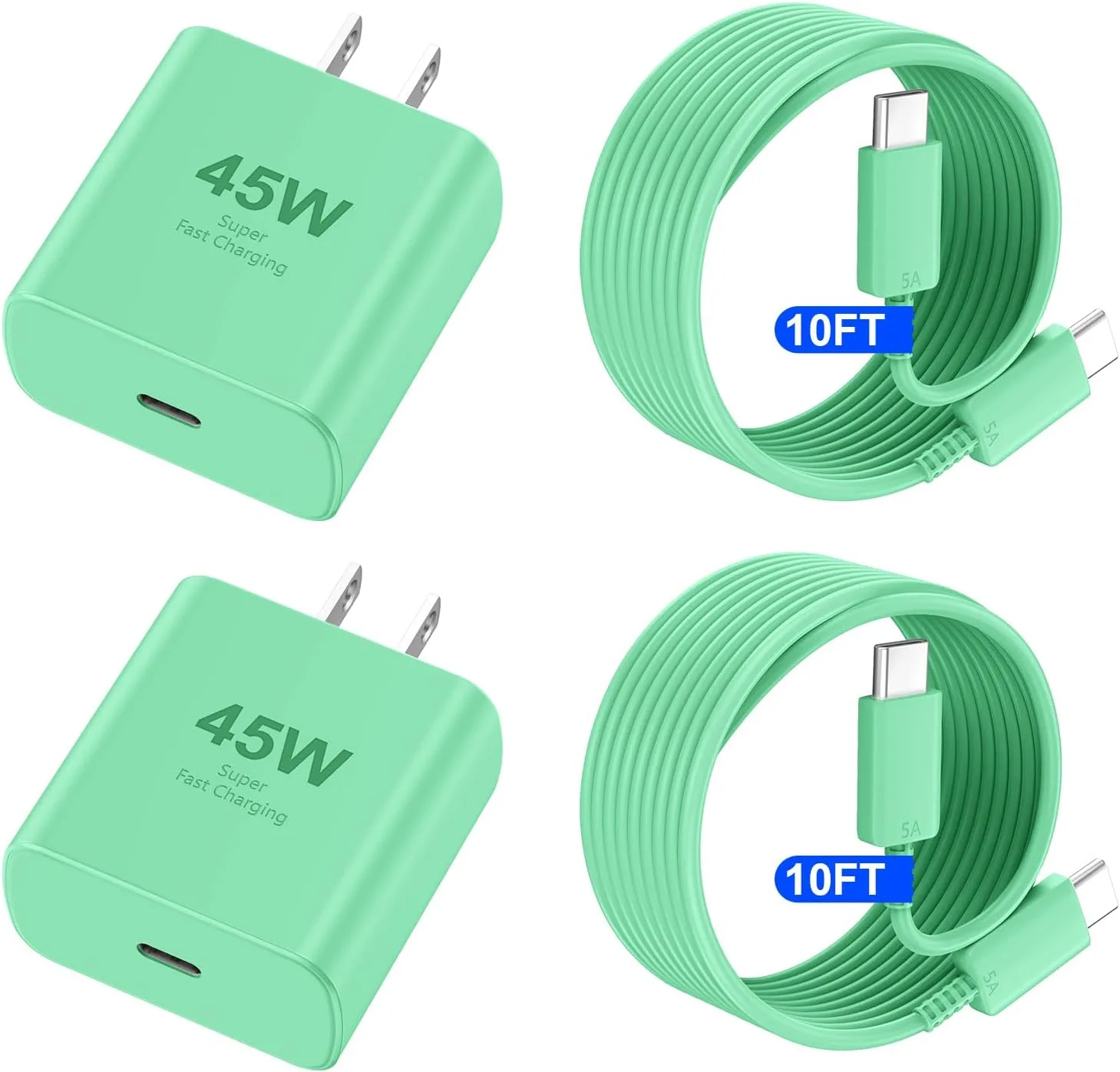 Phone 18 17 Pro Max Charger Fast Charging 45W USBC Phone Duo Fast Charger