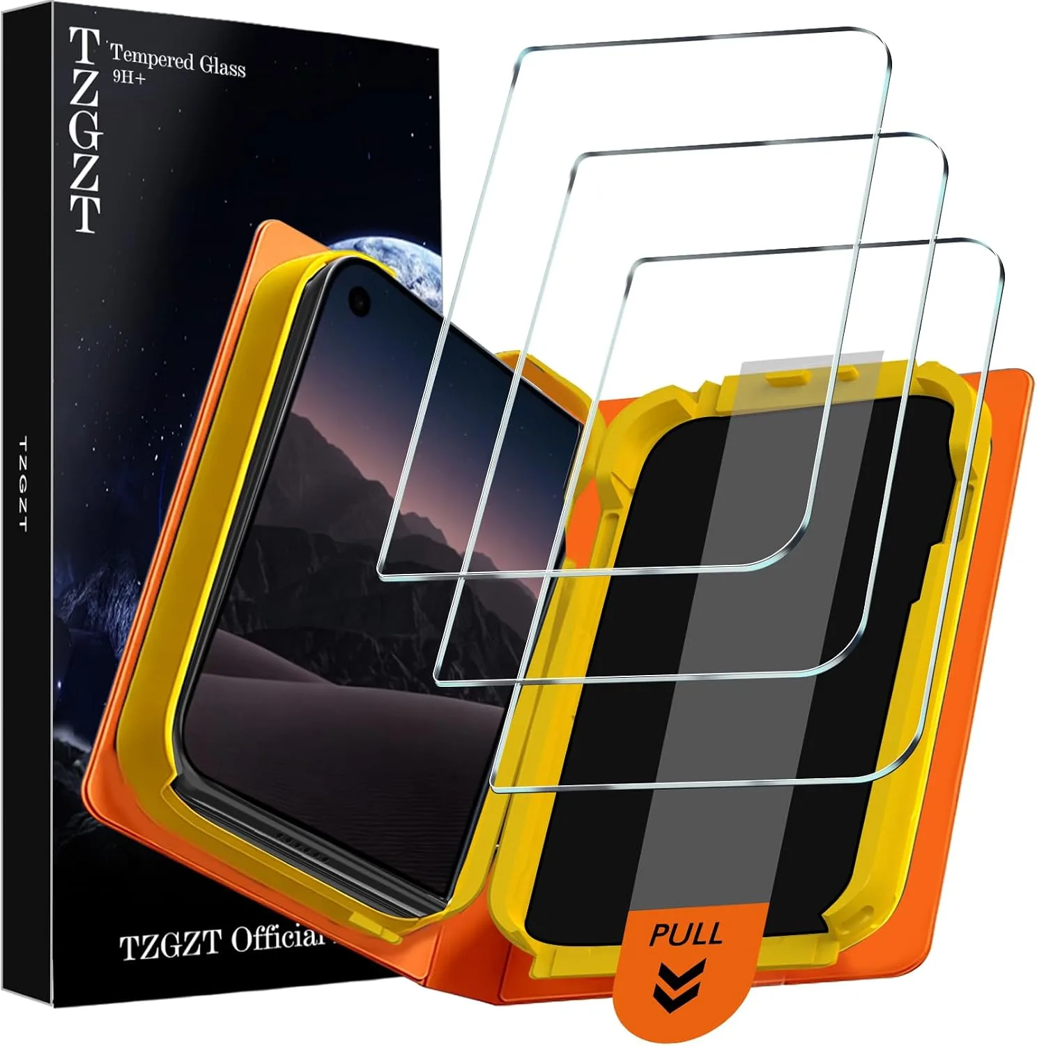 Protector de pantalla TZGZT para iPhone Duo vidrio templado compatible con funda
