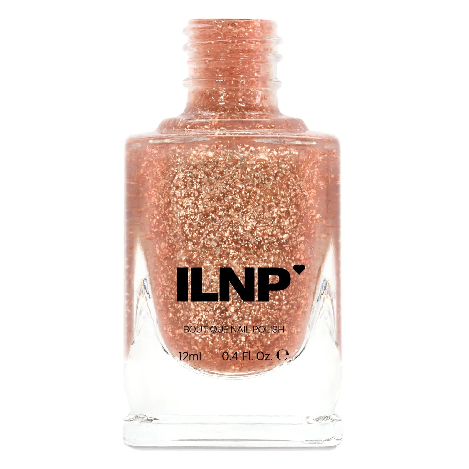 ILNP Compass - Metallic Copper Flakie Topper Nail Polish