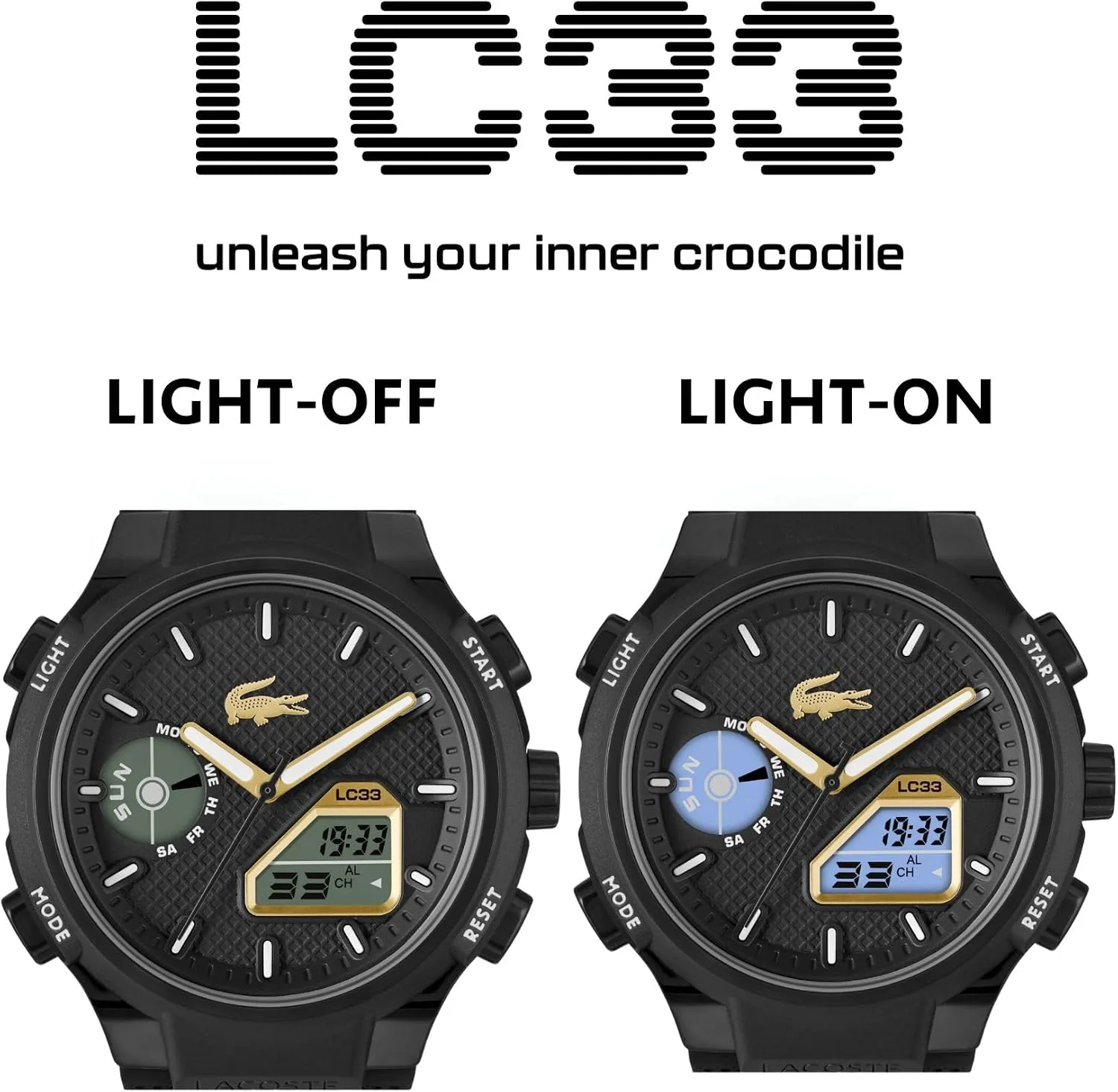 Lacoste LC33 Analog-Digital Quartz Watch
