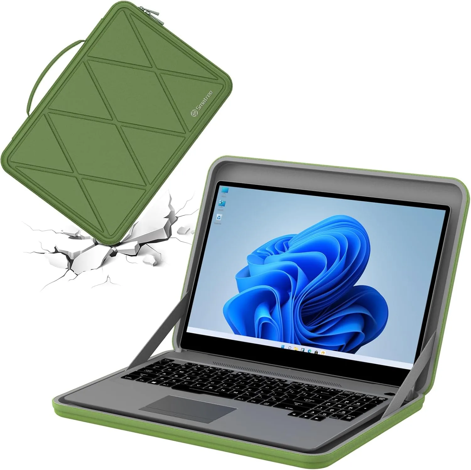 Funda rígida para laptop Smatree M118G 17 pulgadas