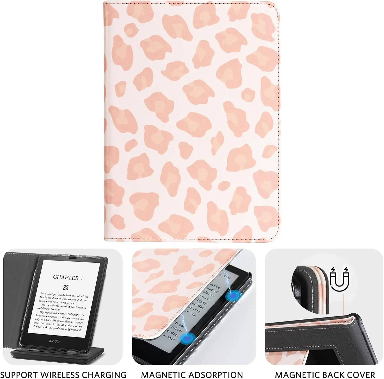 CoBak Case with Stand for for 6" Kindle (2024 & 2022, 11th Gen)
