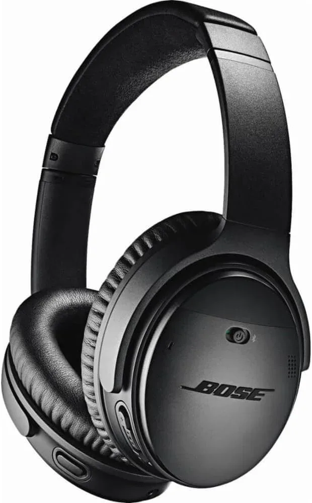 Audífonos Bose QuietComfort 35 II Wireless Bluetooth con cancelación de ruido y control de voz Alexa, color Negro