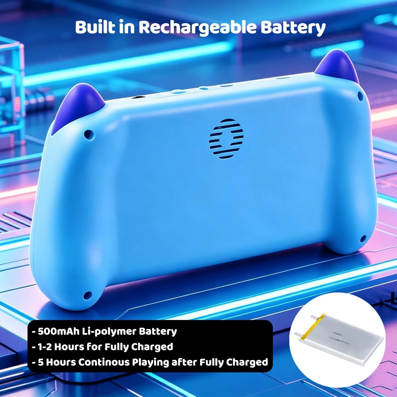 Handheld Retro Game Console Built-in 666 Games, Travel-Friendly Gaming Console with Long Battery Life, Plug and Play Video Game Console for Kids Adults, Birthday for Boy Girl