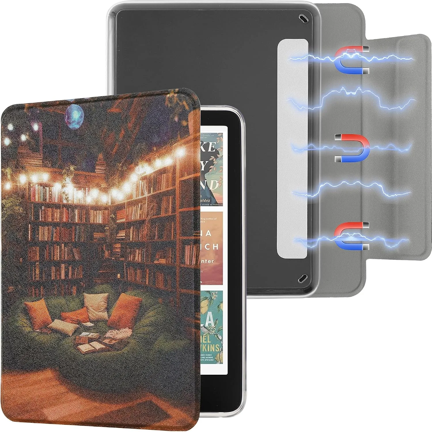 SESENSE Magnetic Case for 7'' Kindle Paperwhite 12th Gen 2024 & Colorsoft