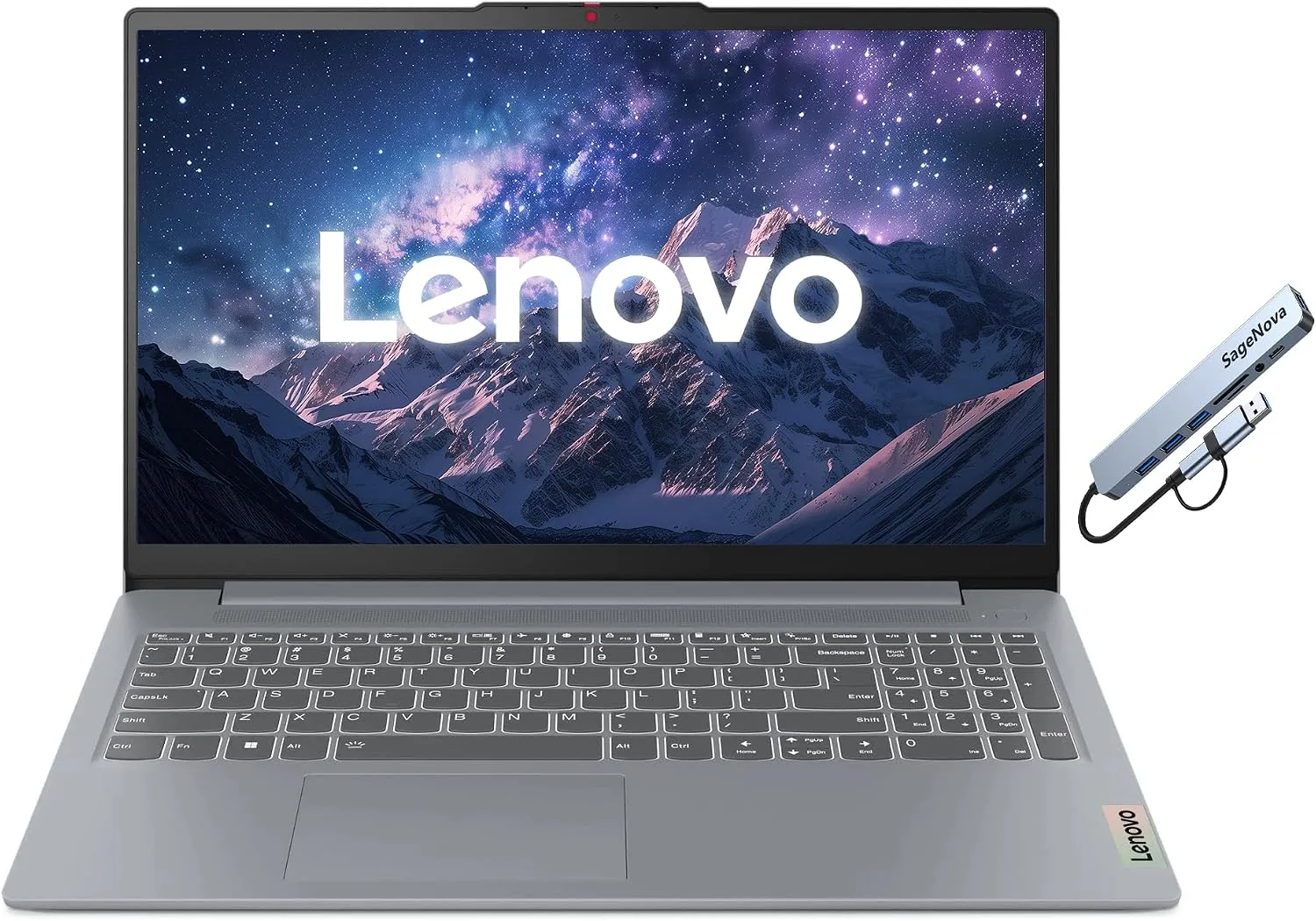 Lenovo IdeaPad Slim 3i 15.6" FHD Laptop Computer with Microsoft 365, 8GB RAM, 128GB SSD, Intel N150 Processor, Windows 11, Arctic Grey