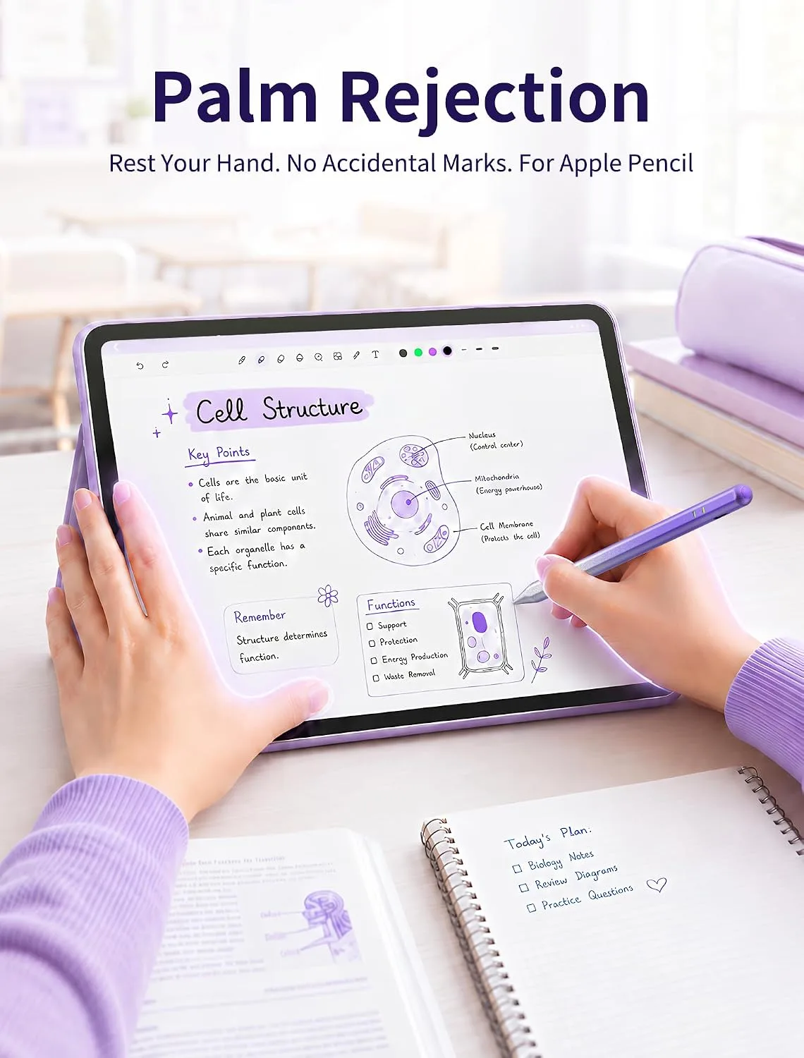 Stylus Pen for iPad 2018-2026,Alternative to Apple Pencil Pro 2nd 1st USB C