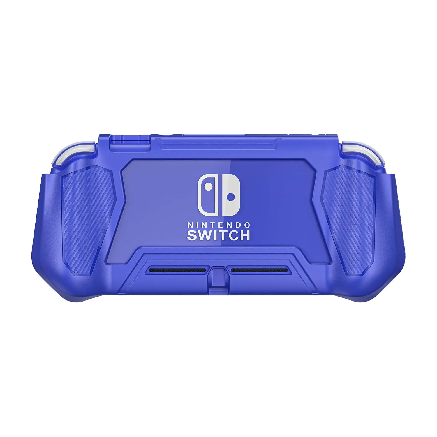 Compatible with Nintendo Switch Lite Screen Protector Case Cover with Hand Grip, Detachable Protective Case with Shockproof and Anti-Scratch Design for Nintendo Switch Lite, Blue