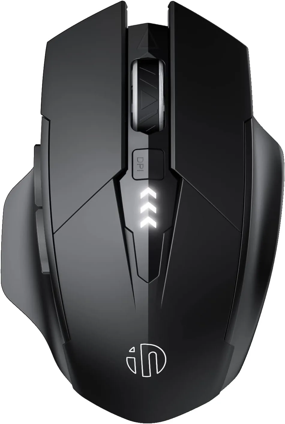 INPHIC Upgraded Silent Rechargeable Wireless Mouse, 12800 DPI Gaming Mouse