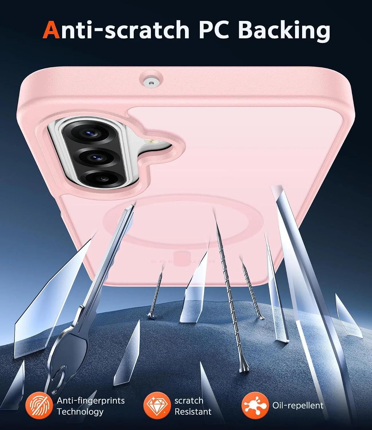 FNTCASE for Galaxy A17-5G Phone Case Samsung Galaxy A16 Clear Phonecase