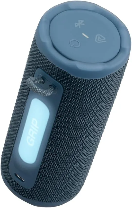 JBL Grip Compact Portable Bluetooth Speaker Bundle with gSport Case (Blue)