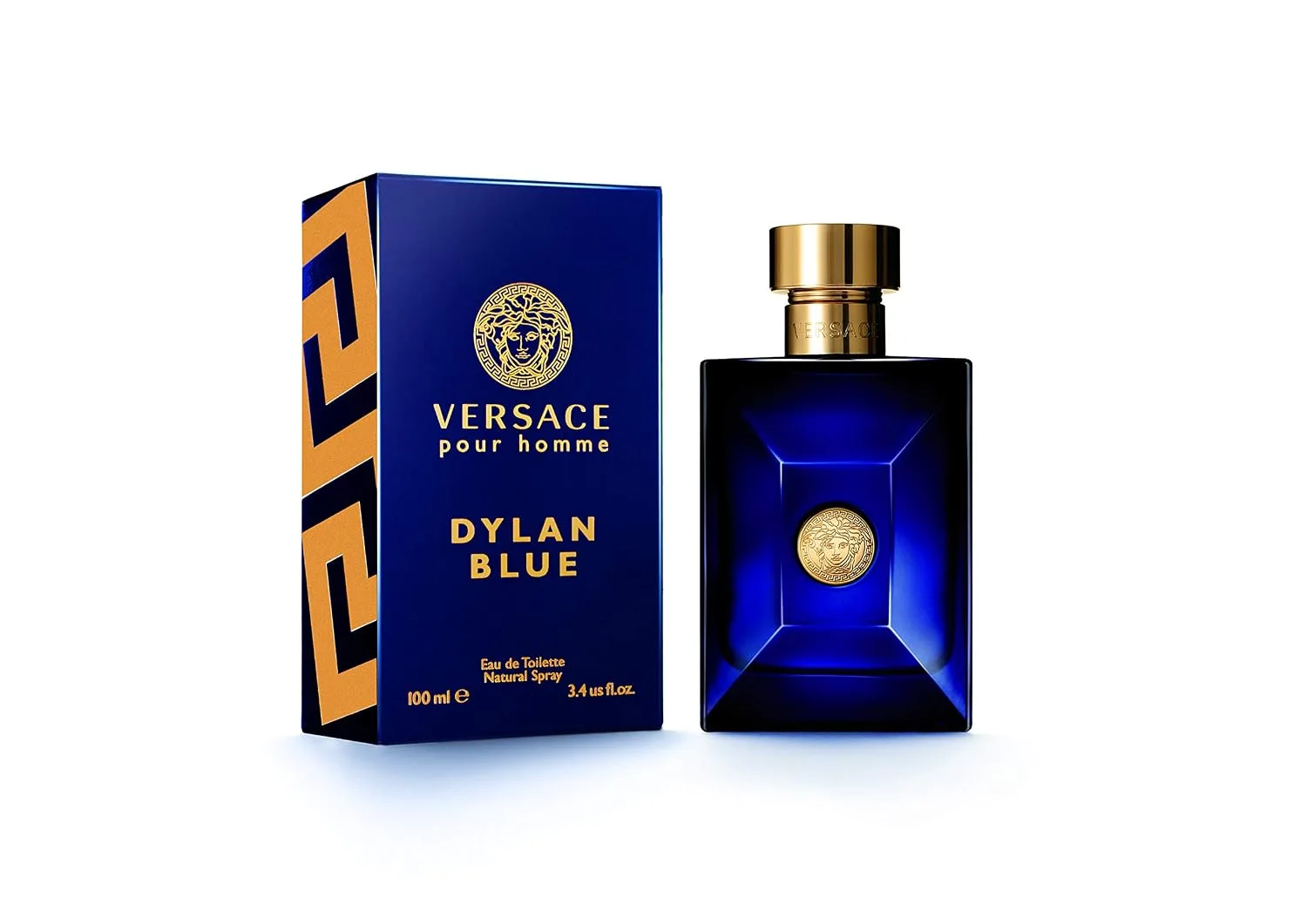 Versace Pour Homme Dylan Blue for Men 3.4 oz Eau de Toilette Spray