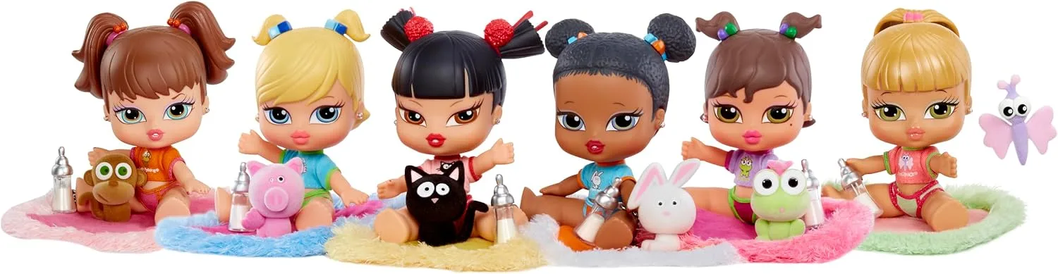 Bratz Babyz Cloe Collectible Fashion Doll with Real Fashions and Pet