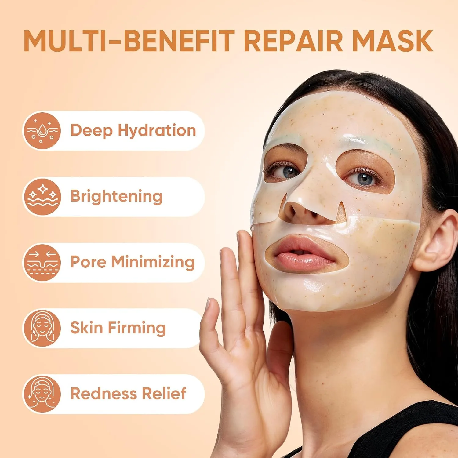 TEAWOO Rice Deep Collagen Face Mask, 8 EA, Overnight Facial Mask