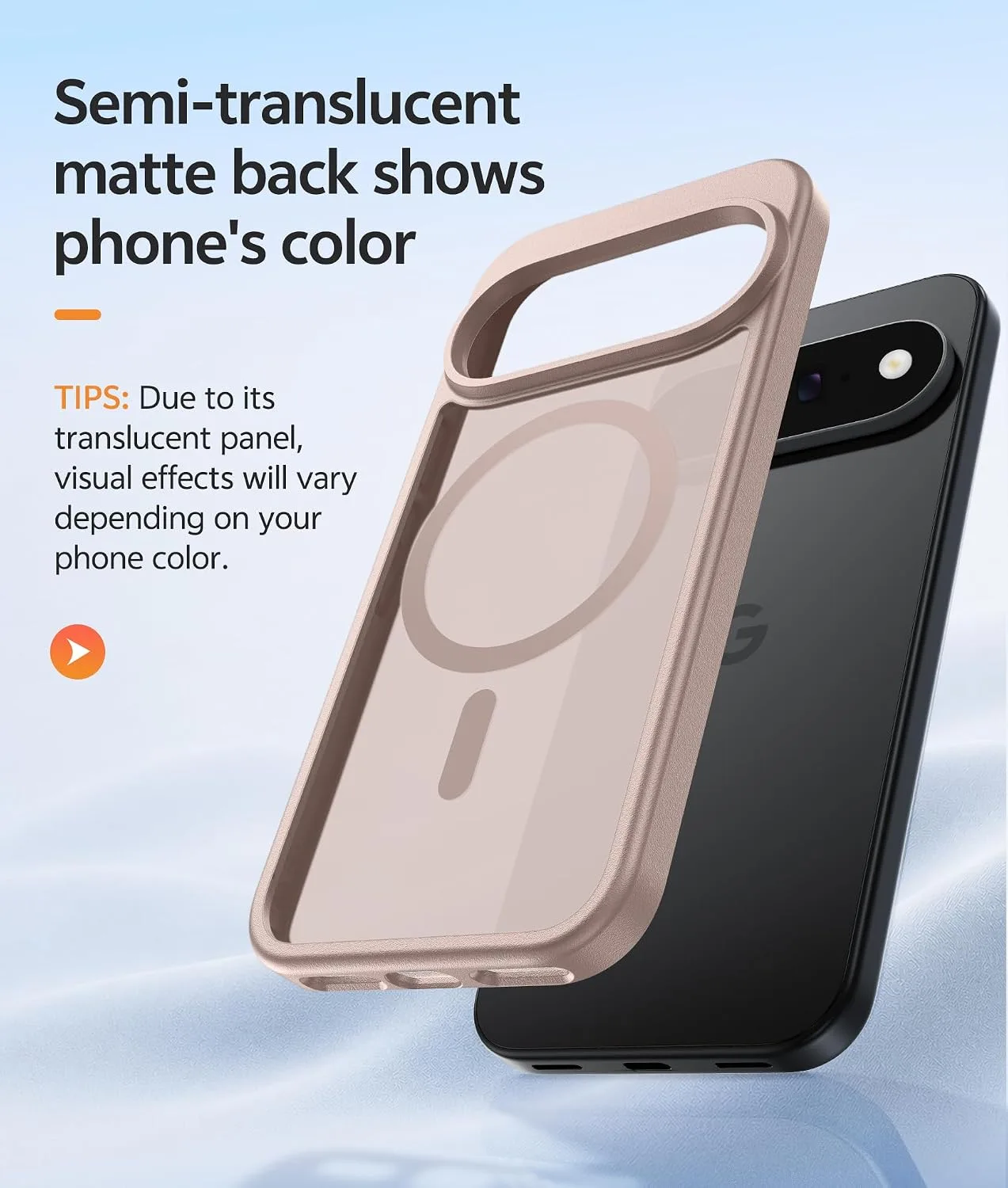 FNTCASE for Google Pixel 11 Pro Case/Pixel 11 Case, with Screen Protector