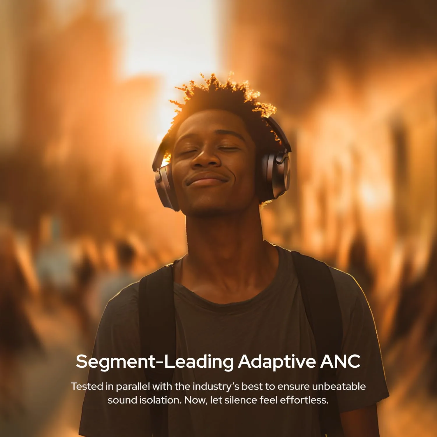 Noise Master Buds Max, Sound by Bose Wireless Over-Ear Headphones with Segment Leading Adaptive ANC, Dynamic EQ, LHDC 5.0, Immersive Spatial Audio,Upto 60H Playtime, App Support (Silver)
