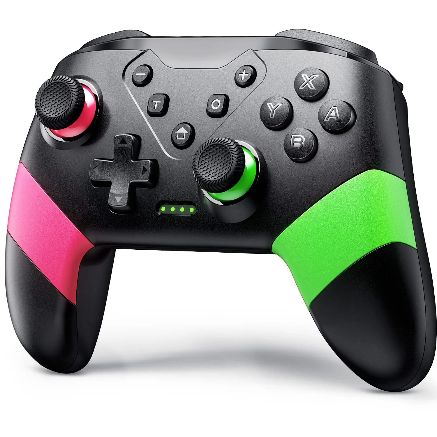 VOYEE Switch Controller for Switch/Lite/OLED, Pro Controller Pink-Green