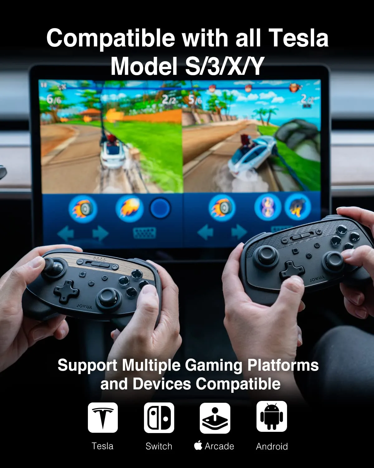 Jowua Multi-Device Wireless Controller for Tesla