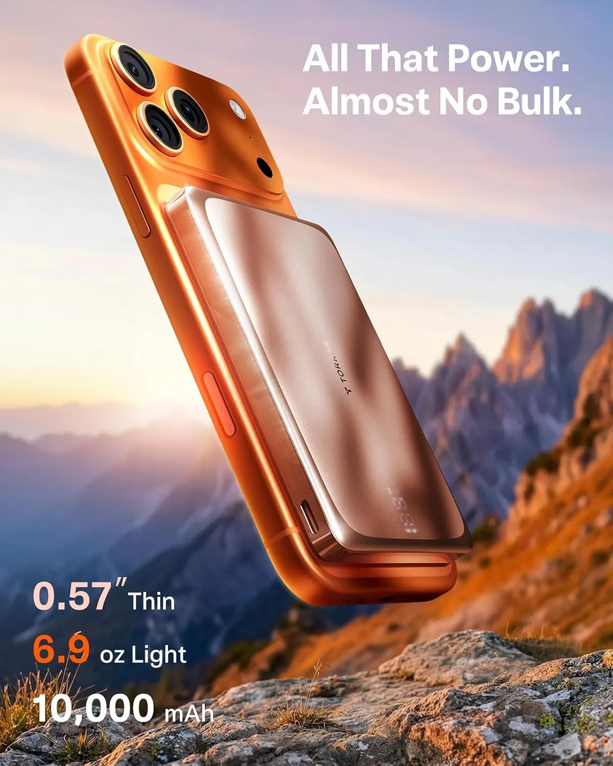 TORRAS MiniMag Pro iPhone 18 Pro Max Portable Charger Power Bank, 10000mAh