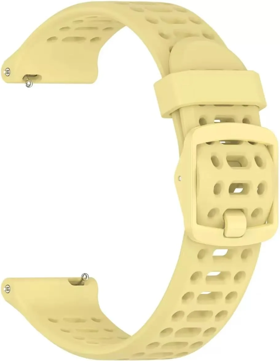 Watch Band for COROS PACE 3/PACE Pro/APEX 2 Pro/APEX Pro/APEX 46mm, 22mm Quick Release Silicone Replacement Band