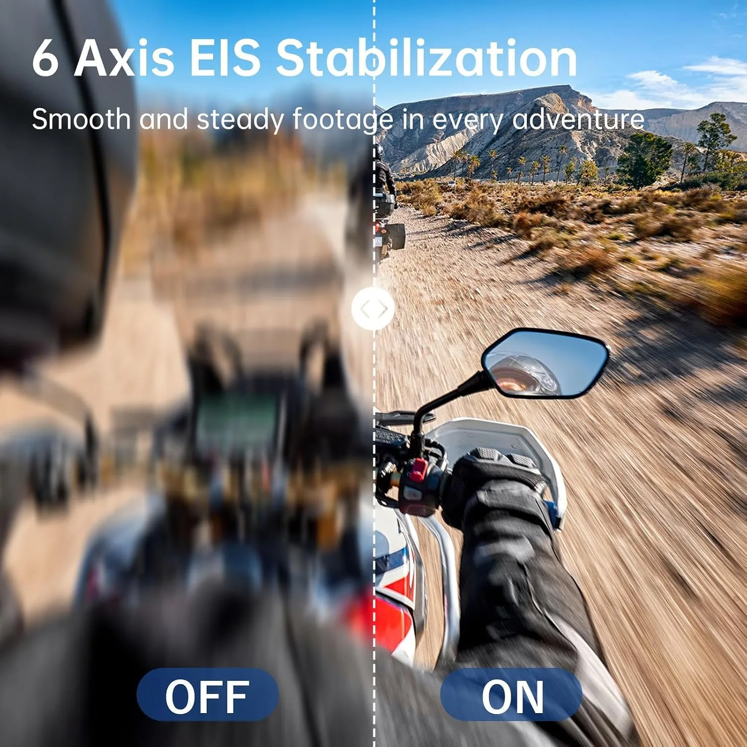4K Action Camera 20MP Touch Screen WiFi EIS 131FT Waterproof