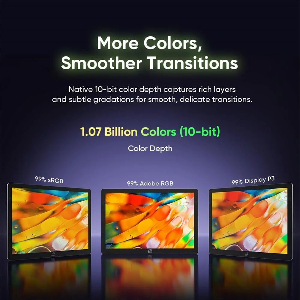 XPPen Artist Ultra 14, 2.8K OLED Touchscreen Drawing Tablet Dual 16K Styli