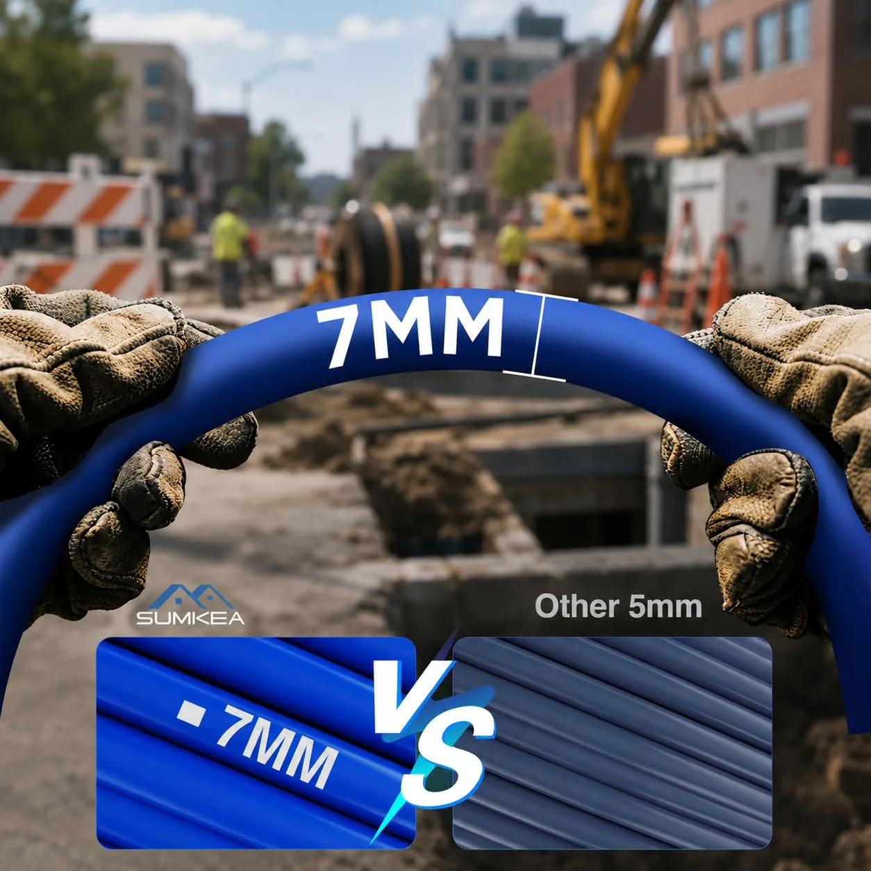 Sewer Camera, 165ft Drain Inspection Borescopes Snake for Homeowner