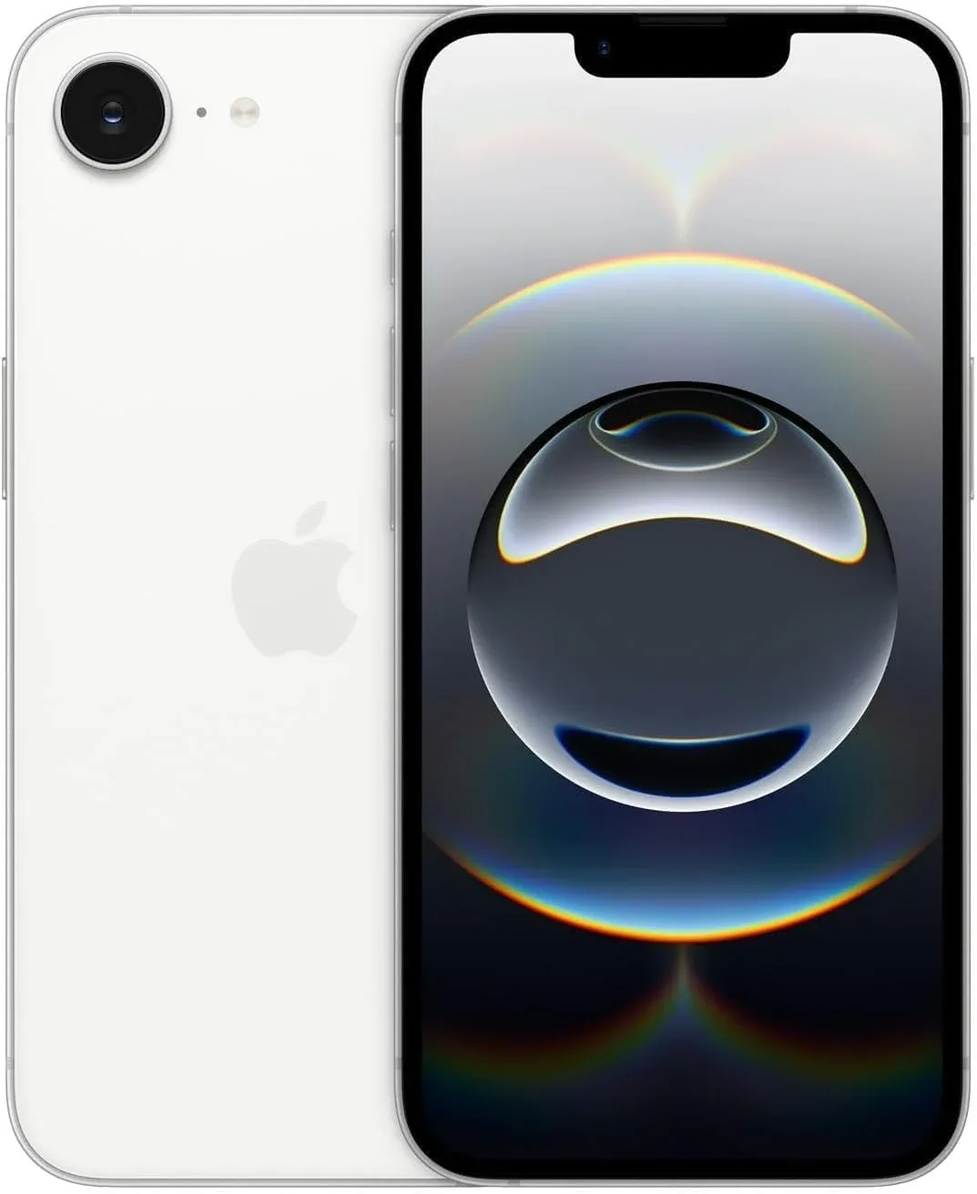 Apple iPhone 16e, 256GB, eSIM, White for Cricket (Renewed Premium)