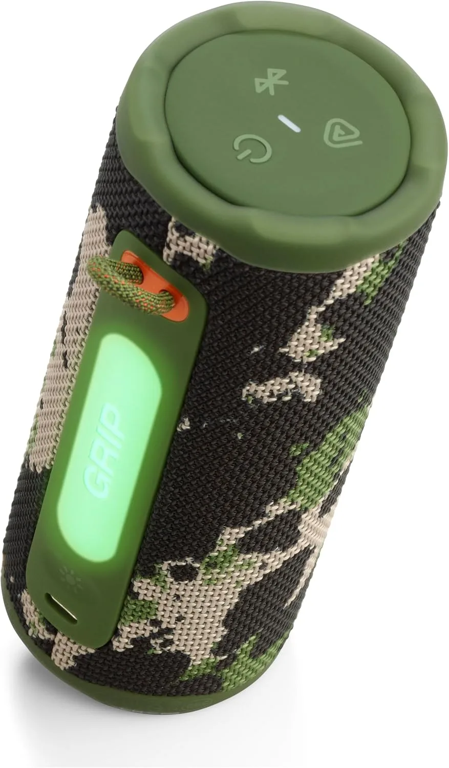 JBL Grip Portable Bluetooth Speaker, Waterproof, Ambient Light - Squad