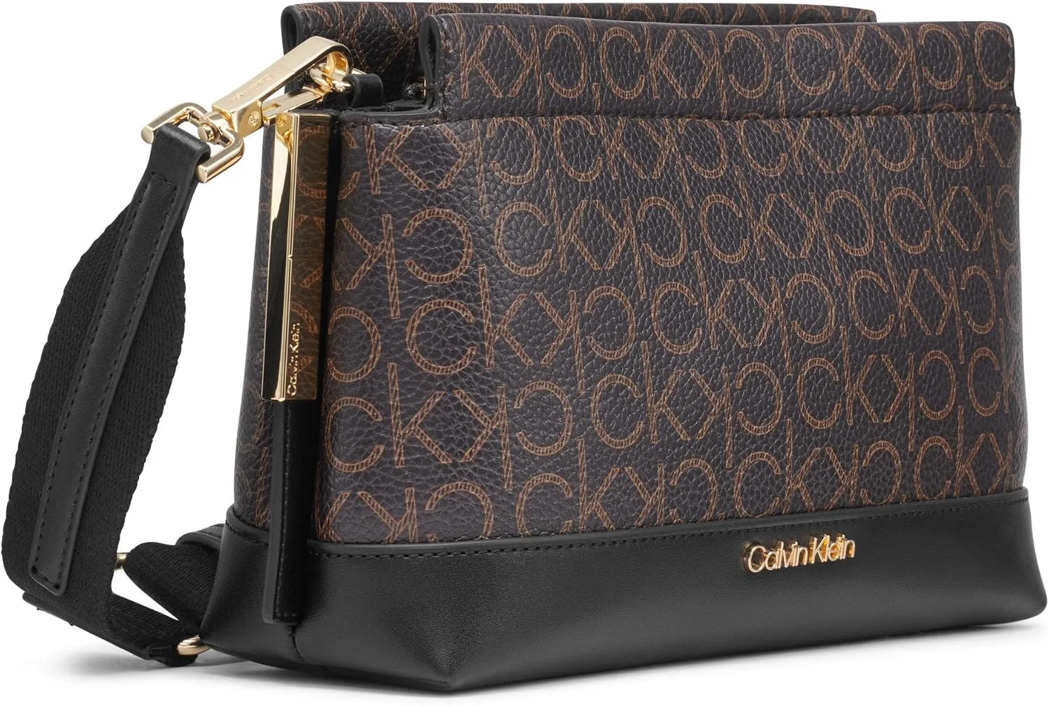 Calvin Klein Women's Bianca Triple Compartment Crossbody Handbag