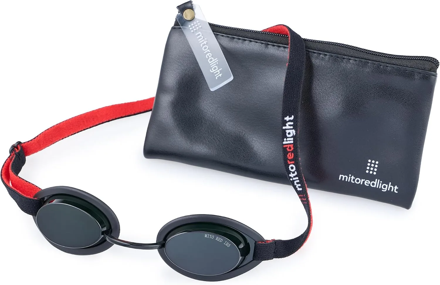 Almohadilla terapéutica Mito Red PRO para terapia de luz roja protección ocular IR5 Extra Oscuro