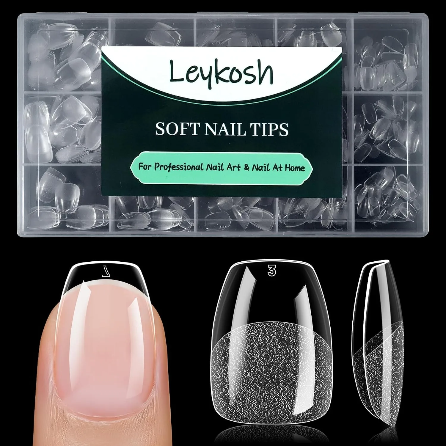 LEYKOSH Nail Glue and Remover Pen Set, 10g Glue 5ml Remover