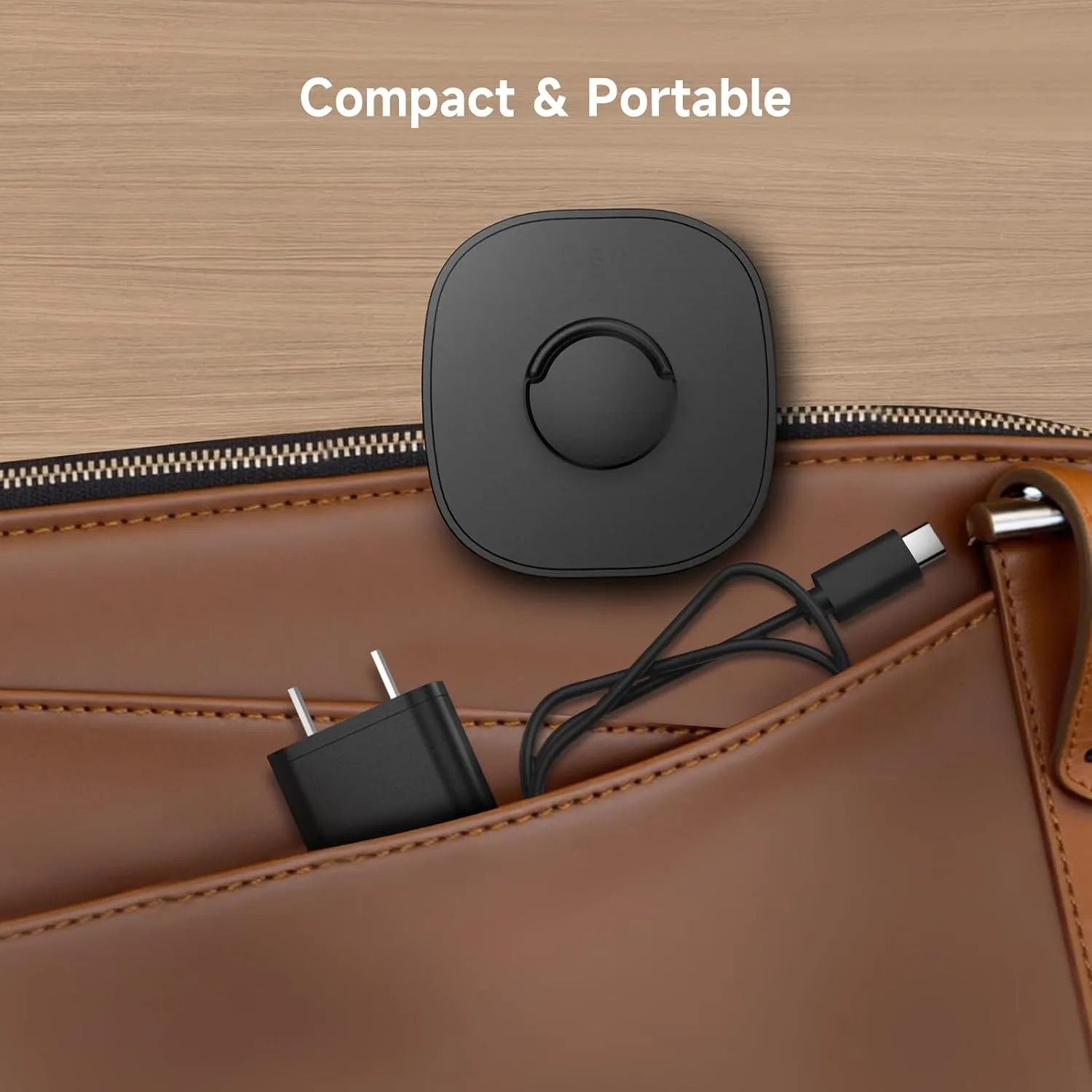 Charger Compatible with Ou-ra Ring Gen3 Size 7 - Fast Charging Dock for Gen 3 Horizon & Heritage Smart Ring, Replacement Charging Base with USB-C Cable, Portable Travel Charger