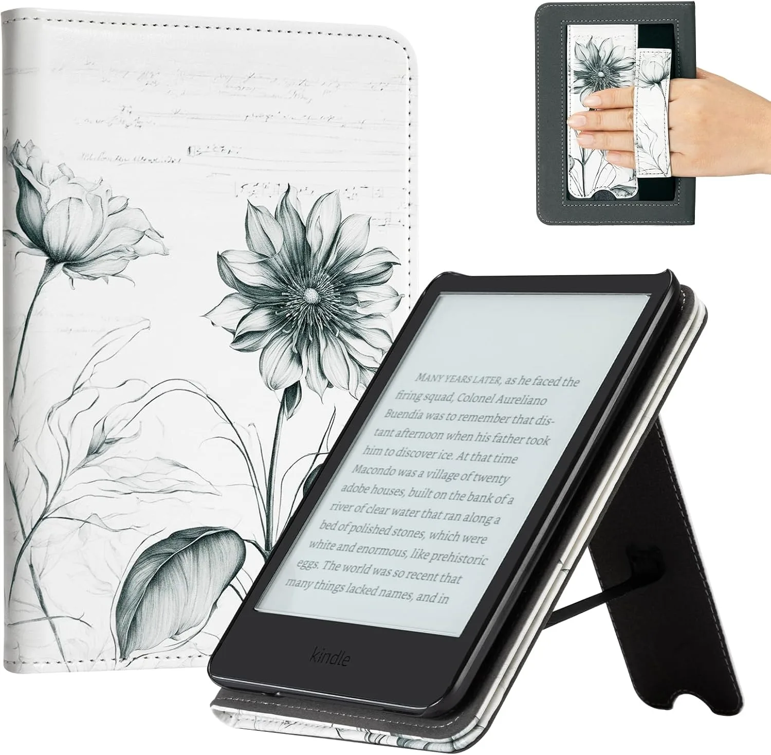 CoBak Case with Stand for for 6" Kindle (2024 & 2022, 11th Gen)