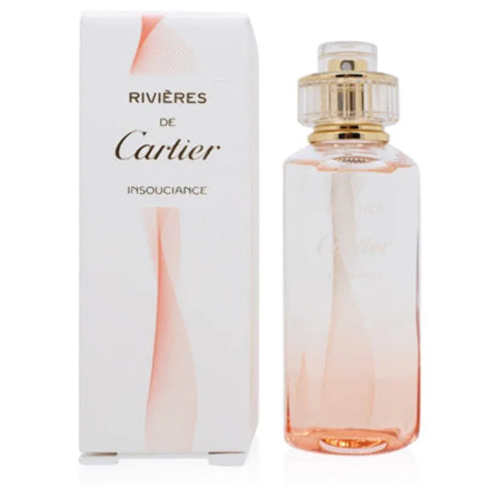 Perfume Eau de Toilette Rivieres de Cartier Insouciance para Mujer 3.4 oz