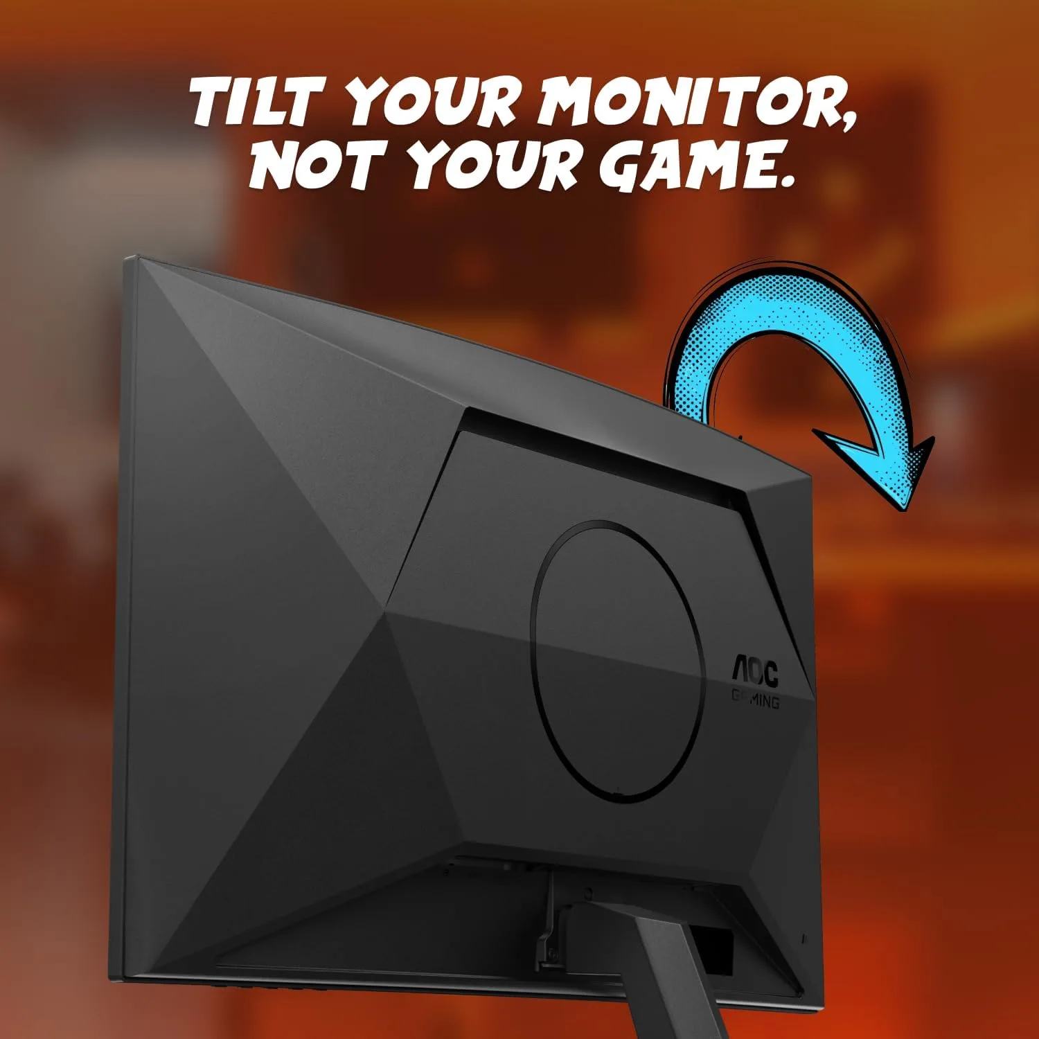 AOC 32 Inch Curved Gaming Monitor 2K QHD 180Hz VA 0.5ms HDR, CQ32G4VE