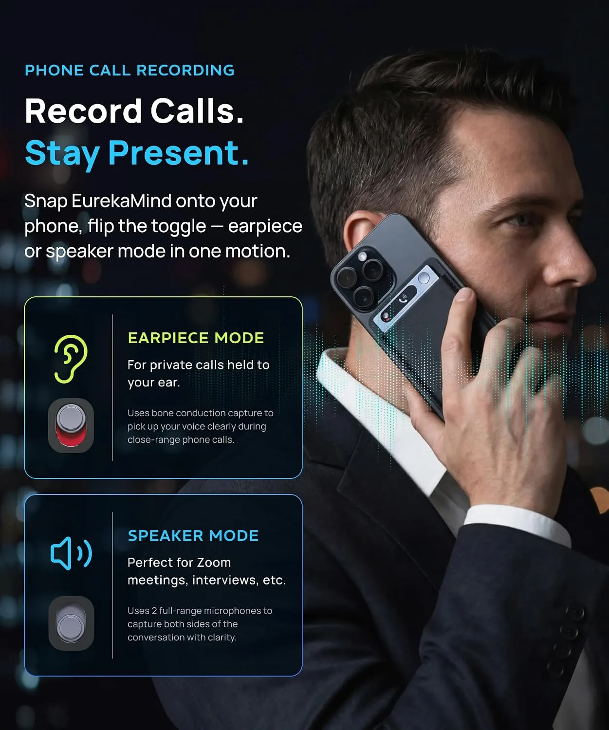 AI Voice Recorder, Note Taker for Meetings, Unlimited Transcription