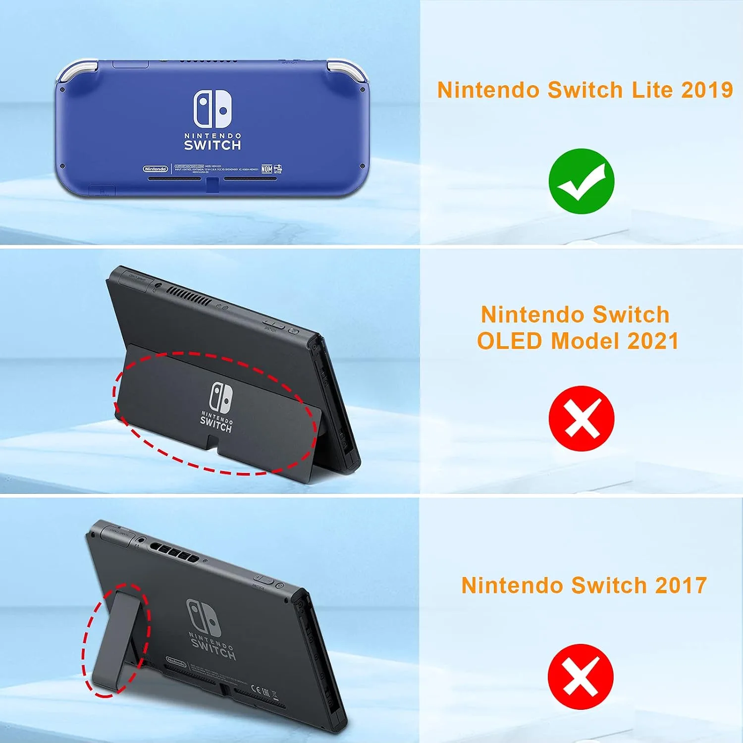 FINTIE Shockproof Carrying Case for Nintendo Switch Lite 2019
