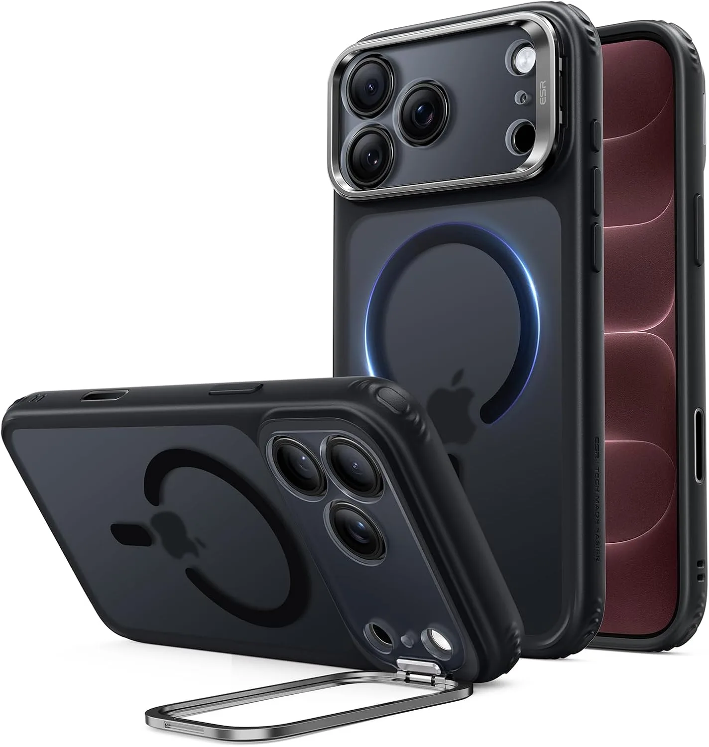 ESR Classic Hybrid for iPhone 18 Pro Max/17 Pro Max Case with Flex Stand