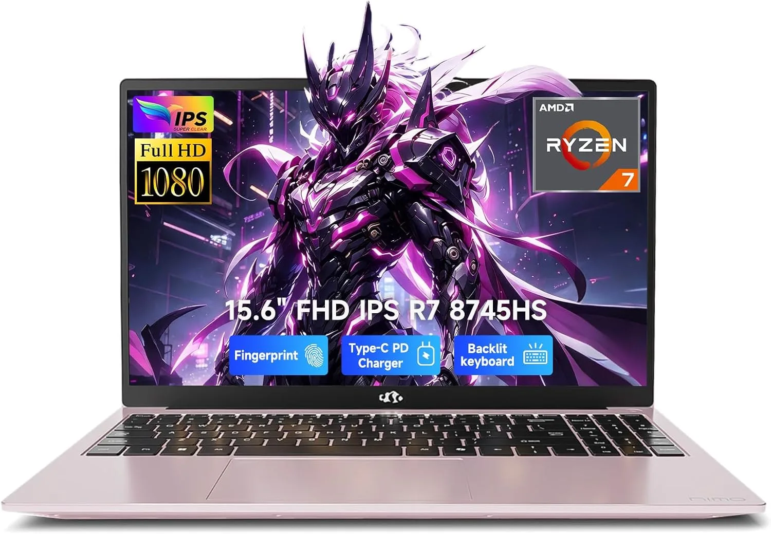 NIMO 15.6 AI Laptop 2026-2027| AMD Ryzen 7 8745HS 32GB DDR5 1TB SSD