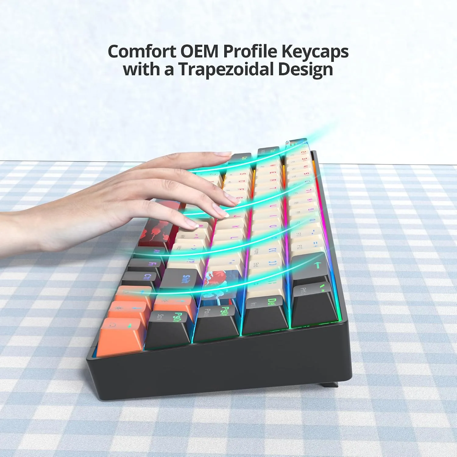 Owpkeenthy 60% Wired Mechanical Keyboard