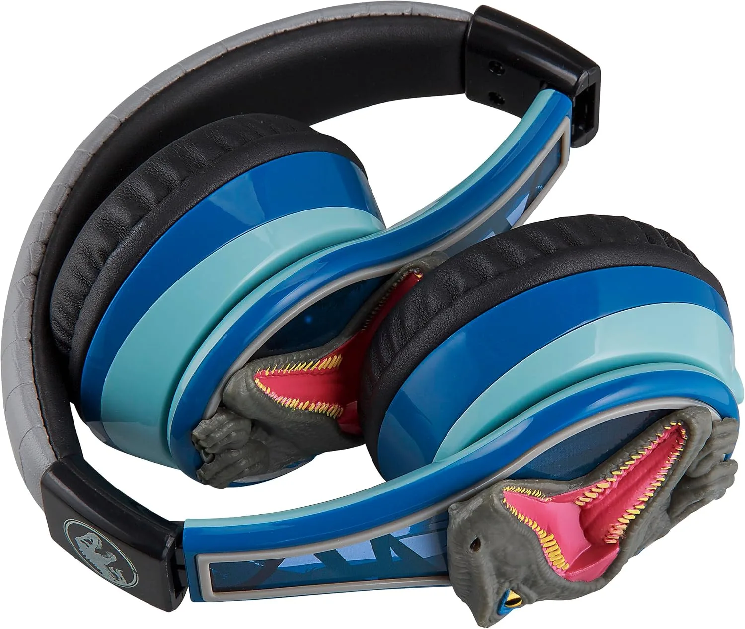 Jurassic World Bluetooth Headphones for Kids, Volume Reduced Wireless Headphones